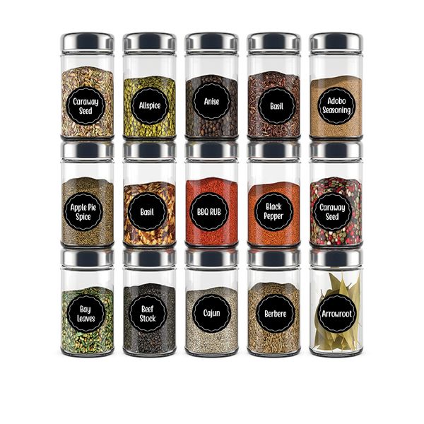 144 шт. PCS SPICE JAR этикетки наклейки пищевые хранения для скейтборд автомобиль детское скрапбукинг карандашный чехол дневник телефон ноутбук планировщик украшения альбом детские игрушки DIY