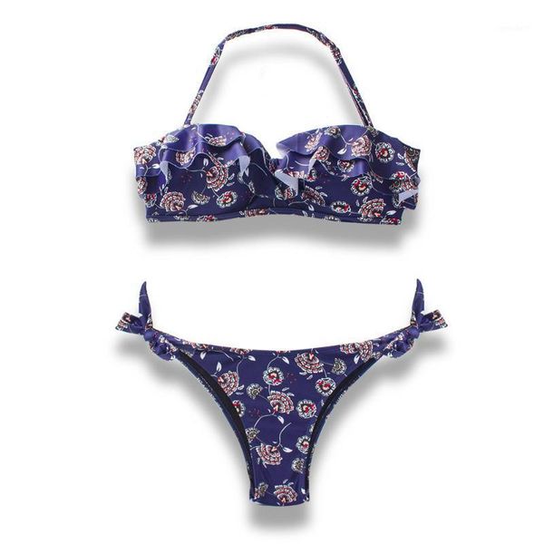 Swimwear femminile 2022 Women Micro Bikini Set push up stampare costume da bagno per il bagno brasiliano per ragazze bikinis swim a55