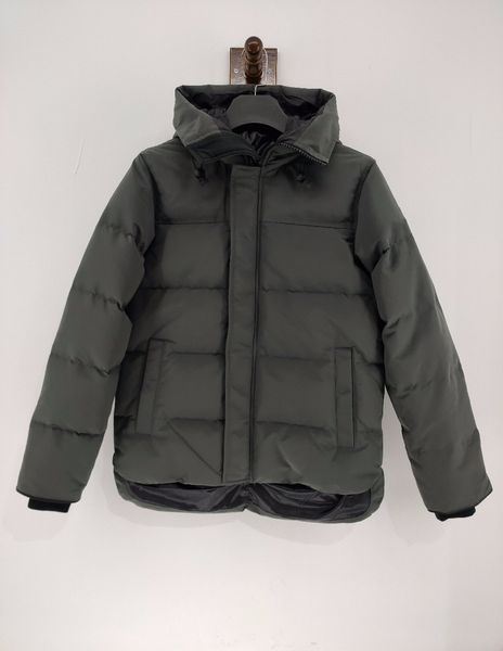 

mens winter fashion designer down jacket hooded thickening warm sports coat windproof waterproof parker coats men jackets sleek classic park, Black