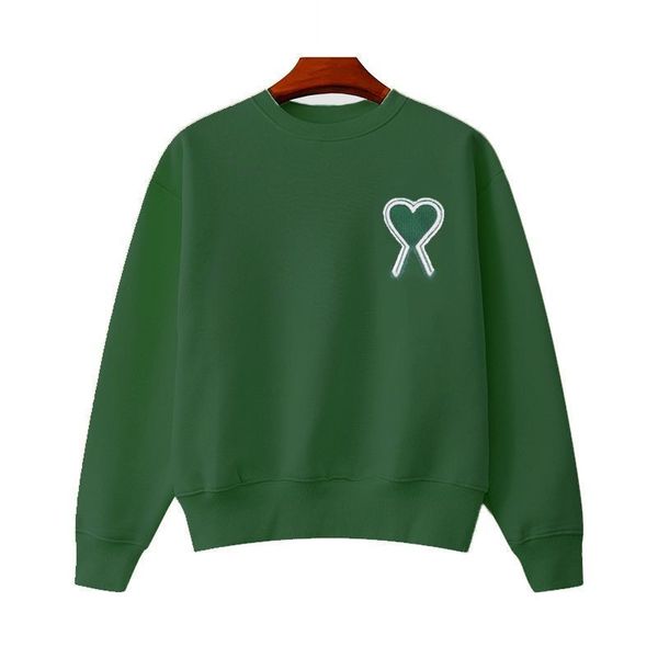 

sweatshirts mens sweater designer women clothe streetwear skateboards new pullover casual heart shape letters embroidery round neck lovers, Black