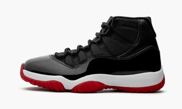 

shoes mens jumpman 11 xi retro bred basketball sports sneakers real leather color black/white/varsity red 36-47 available