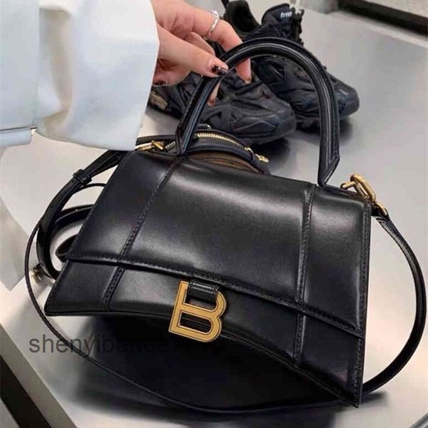

handbags women balencaigasss bags designer high star's quality 2022 bags b family crocodile b-shaped women's versatile hourglass 0