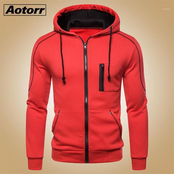 

mens sweatshirt long sleeve autumn spring casual hoodies blouse boy tracksuits zipper sweatshirts men coats streetwear1195a, Black