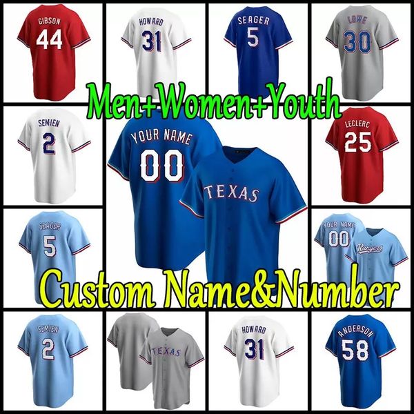 

texas 5 corey seager adolis garcia 2022 jersey marcus semien charlie culberson willie calhoun al leiter jonah heim nathaniel lowe dj peters, Blue;black