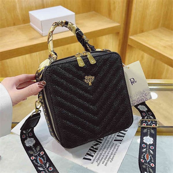 

bag fashion net red foreign style one shoulder versatile ins small square bag purses outlet online