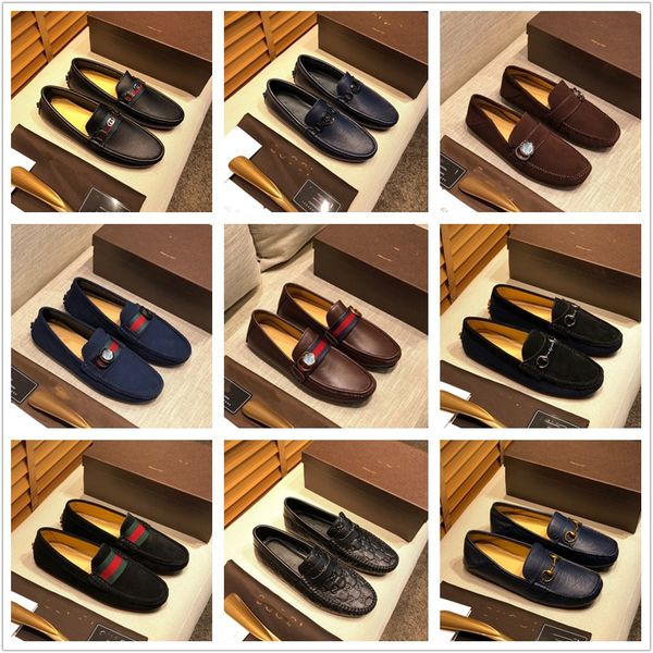 

patent leather men shoes luxury brand 2021 designer casual slip on formal loafers moccasins italian black male driving shoes size 38-46