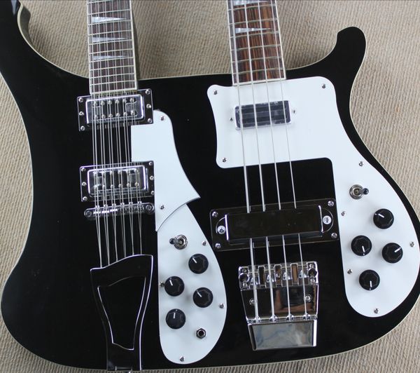 

ricken 12 string & 4 string bass electric guitar body mahogany rosewood fingerboard chrome hardware ,can customize