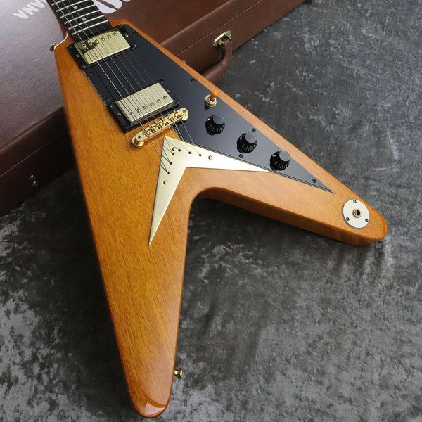 

limited joe bonamassa 1958"amos" korina flying v #gg98q electric guitar