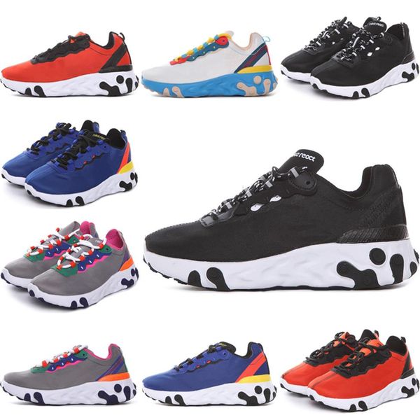 

react element 87 55 undercover designe shoes for kids royal tint sail volt racer pink black mens trainers sports sneakers 28-3222o