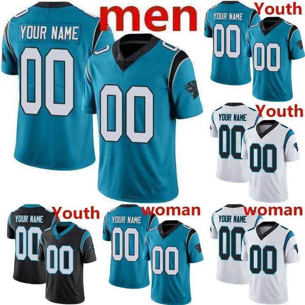 

football jerseys custom carolina''panthers''men women youth 59 lukekuechly 22 christian mccaffrey 2 dj moore 8 jaycee ho, Black;red