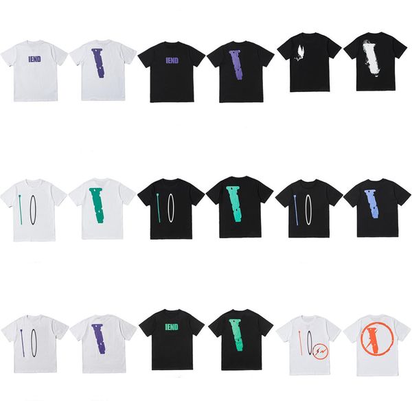 

summer mens womens designers plus size tees loose tees friends men's casual t shirt clothing shorts sleeve clothes t-shirt vlo88745, Black;brown