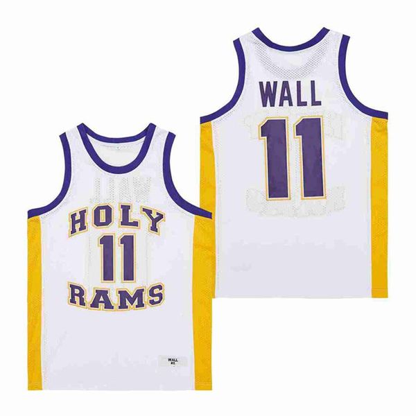 

movie basketball jerseys 11# john wall alternate high school jersey mens size s-xxl 001 e4xl, Black;red