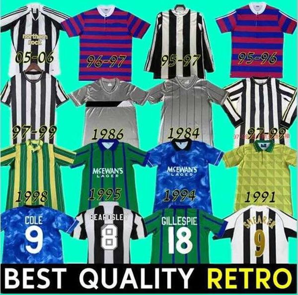 

94 95 96 97 98 06 shearer retro soccer jersey bellamy 1988 1990 away red 1994 shearer pinas 1984 1995 1997 99 05 1986 1996 barnes owen, Black;yellow