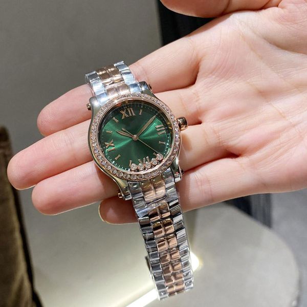 

womens watches diamond watch exquisite quartz wristwatch 30mm perfect quality stainless steel straps life waterproof designer wristwatches f, Slivery;brown