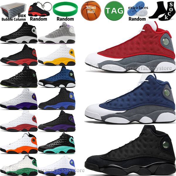

brave blue red flint bred hyper royal 13 13s mens basketball shoes del sol court purple black cat cap and gown phantom men sports women snea