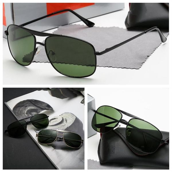

luxury designer sunglasses classic attitude sun glasses for men metal women brand pilot glass vintage fashion eyewear258q, White;black