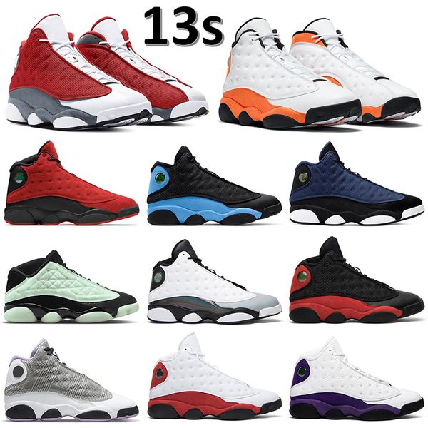 

13s xiii mens women basketball shoes jumpman 13 sneakers chicago starfish reverse bred university blue singles day barons alternate outdoor