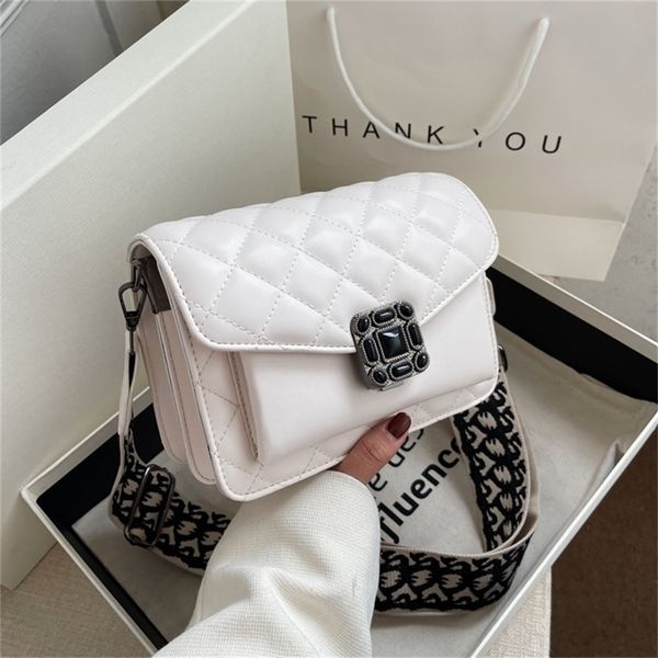 

53% off online sale wide strap lingge fashion high-grade messenger small