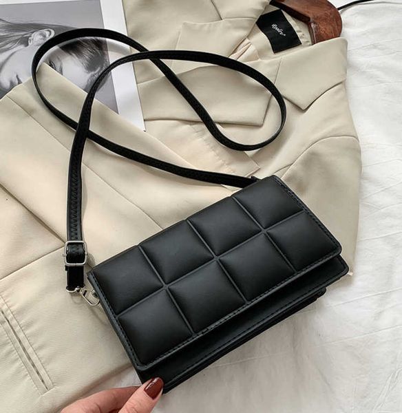 

hbp crossbody bag leather hand woven square shoulder bags multiple colors purse plain wallet