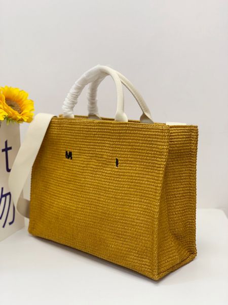 

leisure shopping the tote bag for women fashion weave straw large capacity vacation beach bags light wild wholesale reusable designer handba