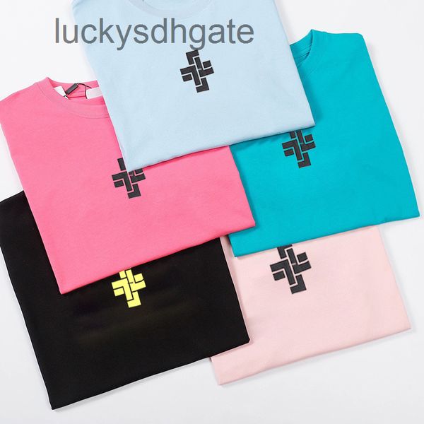 

womens t shirt classic candy-colored trendy macarons wave tees casual summer short sleeve mens ins better o9zo, White