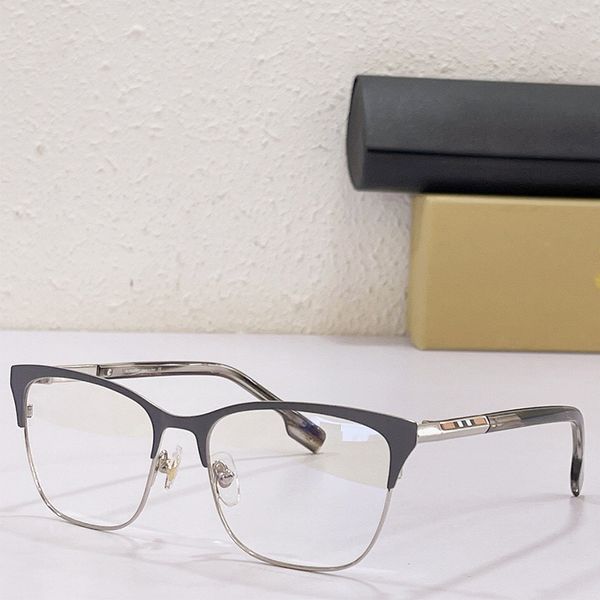 Модные мужские женские очки плоские очки BE1362 Clear Lense Classic Style Clear Glasses Top Guald Original Box
