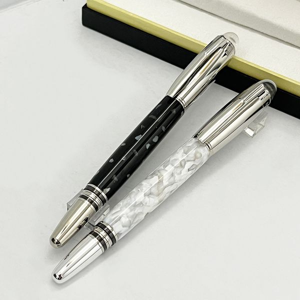 

giftpen luxury designer pens rollerball pen marble grain with serial number student business office writing supplies gift, Blue;orange