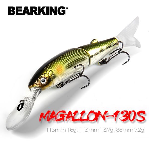 

bearking a fishing lures magallon family 113mm 16g 13 7g 88mm 7 2g minnow crank model bait 220721