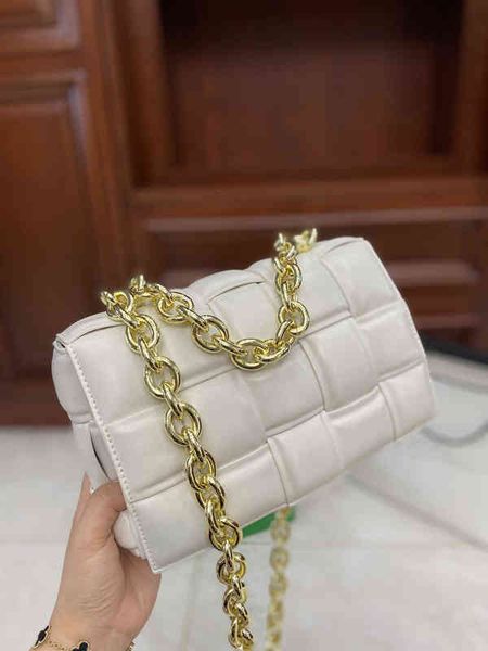 

bag shoulder woven fashion flap pu leather women's digner handbag chain menger ladies