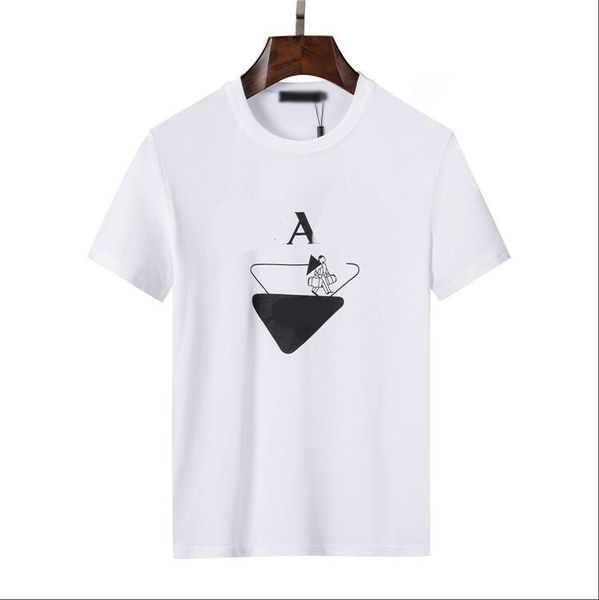2022 летние дизайнерские роскошные мужские футболки футболка европа париж футболка женская классическая простая вышивка логотип с коротким рукавом модная повседневная хлопковая футболка D топы # 608