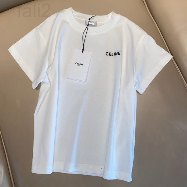 

women's t-shirt designer chaopai 22 early spring new niche design letter printing minimalist t-shirt casual versatile blouse women 7bfe, White