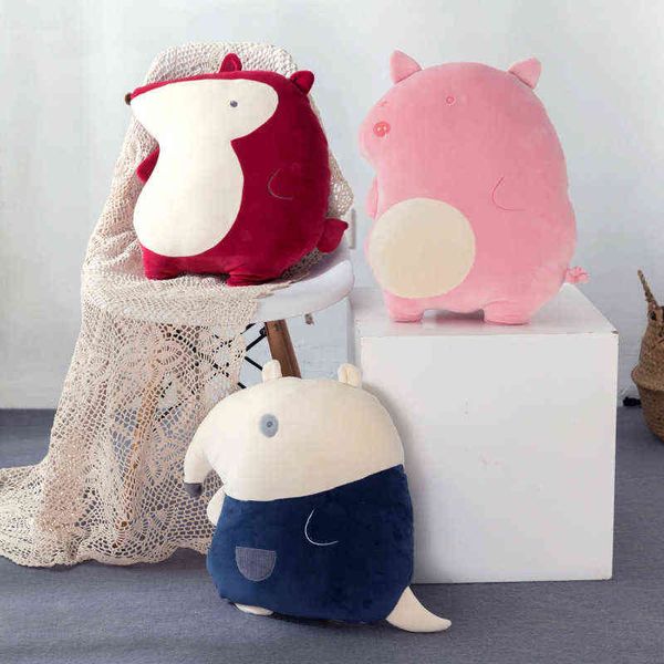 Cartoon Weiche Nette Dinosaurier Einhorn Hause Kissen TwoInOne Kissen Decke Büro Sofa Kissen Baby Mädchen geschenk Room Decor J220729