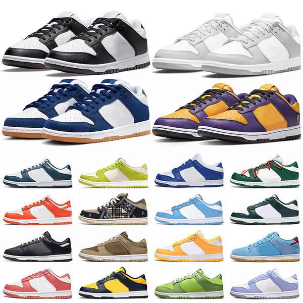 

2022 panda running shoes for mens womens dunksb lows unc black paisley dunks university blue dunked grey fog coast green travis scotts