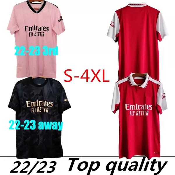 XXXL 4XL 22 23 home away SMITH ROWE PEPE SAKA Gunners maglie da calcio ODEGAARD THOMAS MARTINELLI TIERNEY 2021 2022 2023 Maglia da calcio uomo