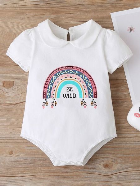 

baby girl slogan jumpsuit she, Blue
