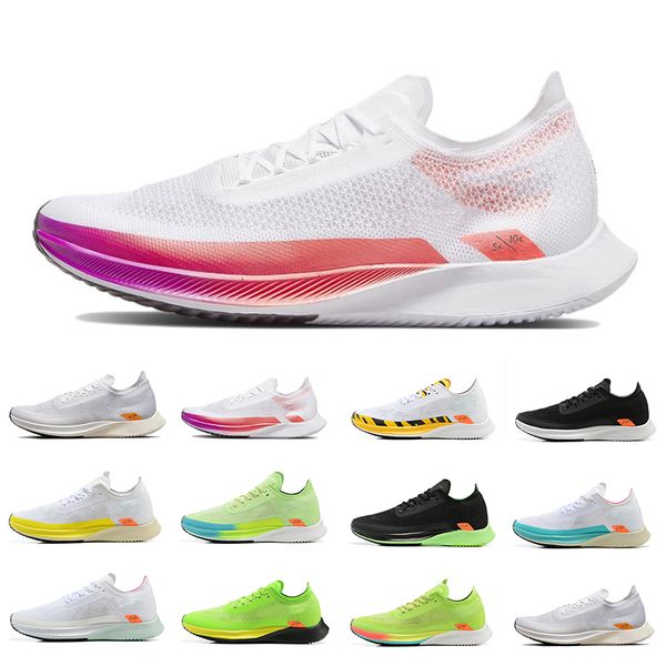 

zoomx streakfly men running shoes flash crimson pn dust neon gradient barely volt platform shoe women men sports sneakers jogging walking 36