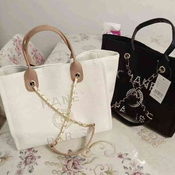 

fashion designer classic evening bags luxury handbag pearl brand label backpack womens beach handbags purse women canvas hand bag ladies 5s2, Black;red