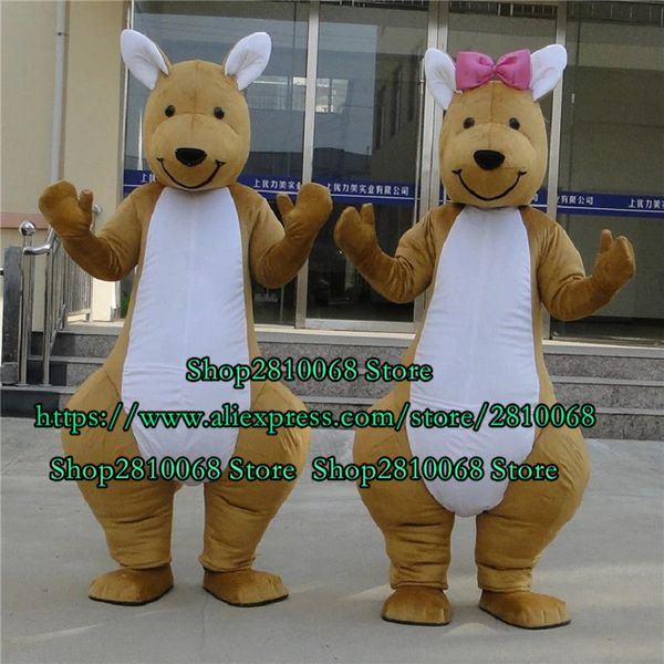 

mascot doll costume kangaroo mascot costume cartoon character fancy dress party birthday party funny clothes christmas gift 1187, Red;yellow