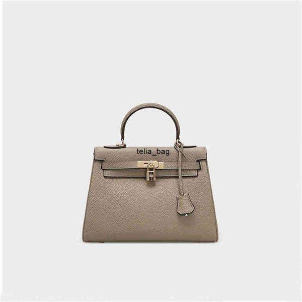 

classic designer handbags ke1lyss fashion bag 2022 litchi pattern women's large capacity hand one shoulder messenger foreign style
