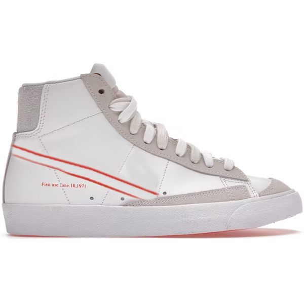 

2023 no box men women casual shoes blazer mid 77 vintage low sneakers white black lucid green university blue habanero red cool grey indigo