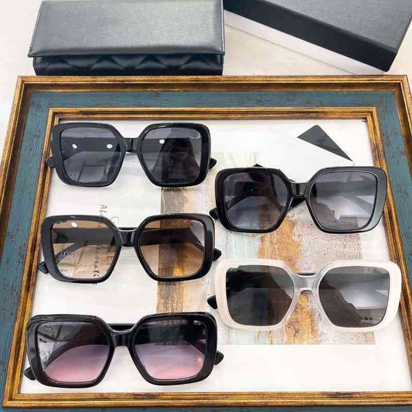 

sunglasses xiaoxiangjia ch5905s star same type plate large square female net red ins style high-grade, White;black