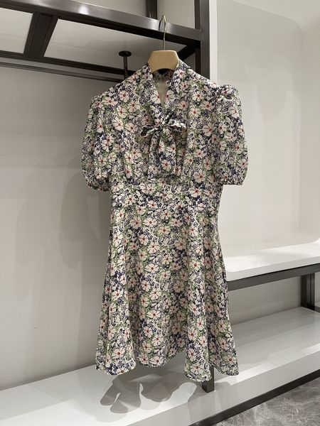 

22 european fashion new sweet french floral dress, Black;gray