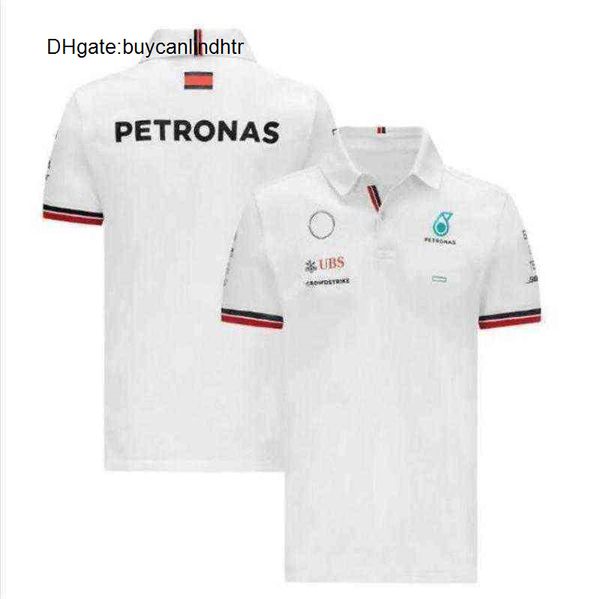 

men's petronas designer luxury t shirts mercedes amg f1 formula one racing polos women casual short sleeve t-shirts benz polo lewis ocr, White;black