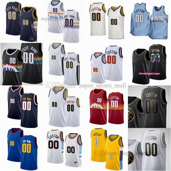 

2022-23 basketball jerseys custom printed 3 bones hyland 31 vlatko cancar 00 markus howard 0 christian braun 9 reed watson kamagate kellan g, Black;red