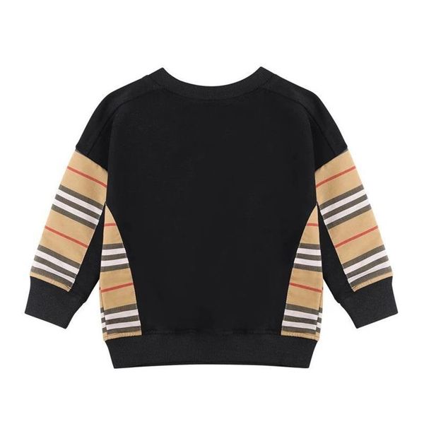 

spring autumn baby boys girls pullover kids long sleeve striped sweaters children casual sweatshirt289f, Blue