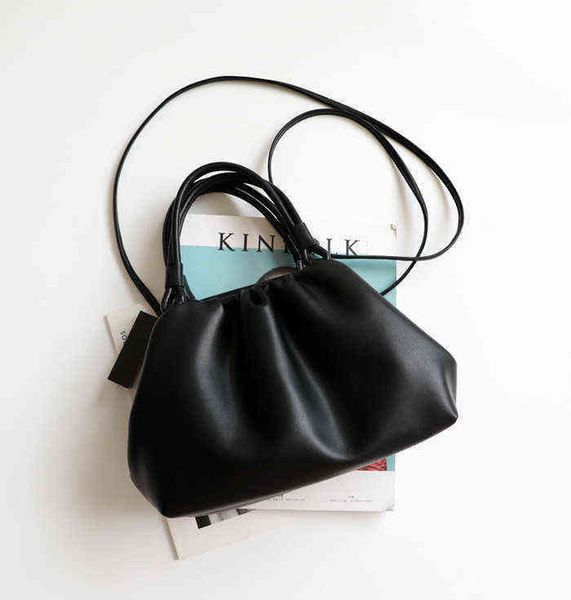 

girl shoulder bags brand women bags 2021 brown leather hobos purses and handbag day clutch luxury genuine leather g220422