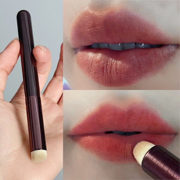 KUMO Mehrzweck-Concealer-Lippenpinsel, Matt-Lippenstift-Wischpinsel, Lidschatten-Make-up-Pinsel