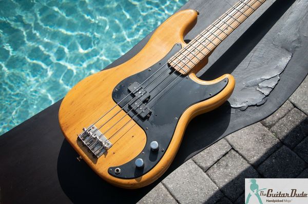 

1970's fernan des fpb precision bass - natural relic mij -super player
