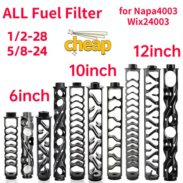 

new 6inch 10inch 12inch fuel filter solvent trap fuel filters oil filters solvent trap for napa 4003 wix 24003 filters 1 day ship out for gu