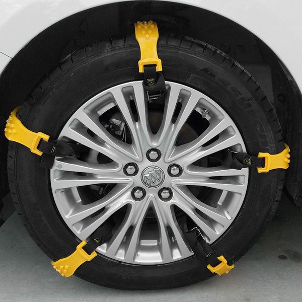 10 Pcs Car Winter Tire Wheel Snow Chains Snow Tire thicken Anti-skid Chains Tyre Cable Outdoor Vehicle Emergency Snow Tire Chain